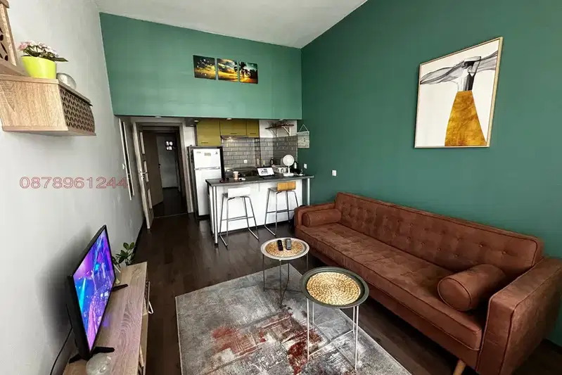 Three-room apartment with terrace in Dianabad, Sofia
