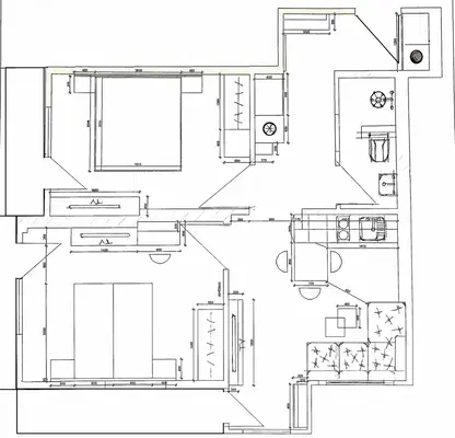 Снимка 3 — Тристаен апартамент с три тераси в Дианабад, София