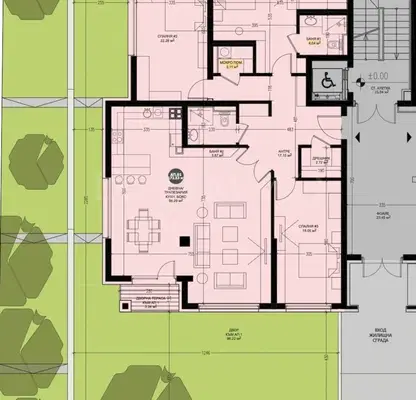 Photo 3 — Four-room apartment with yard in Dragalevtsi, Sofia