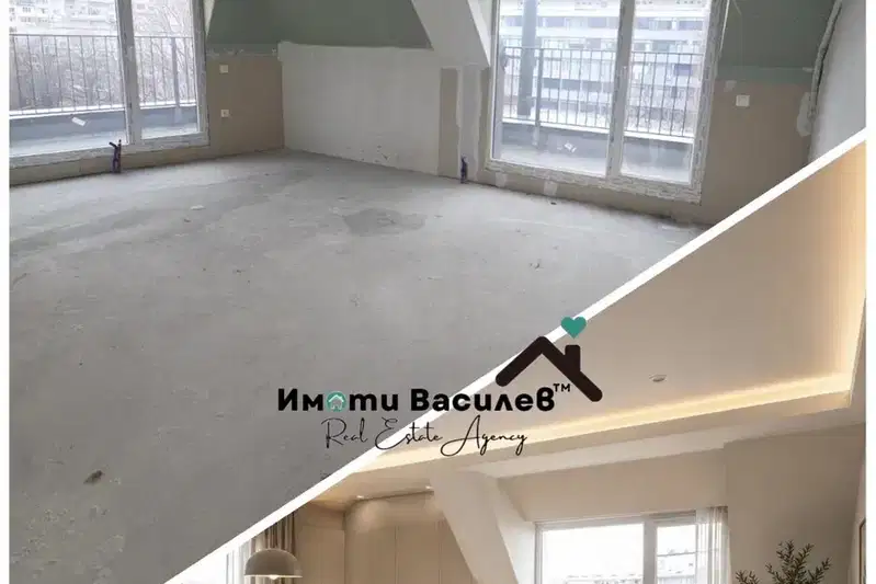 Three-room apartment with large terrace in Druzhba 1, Sofia