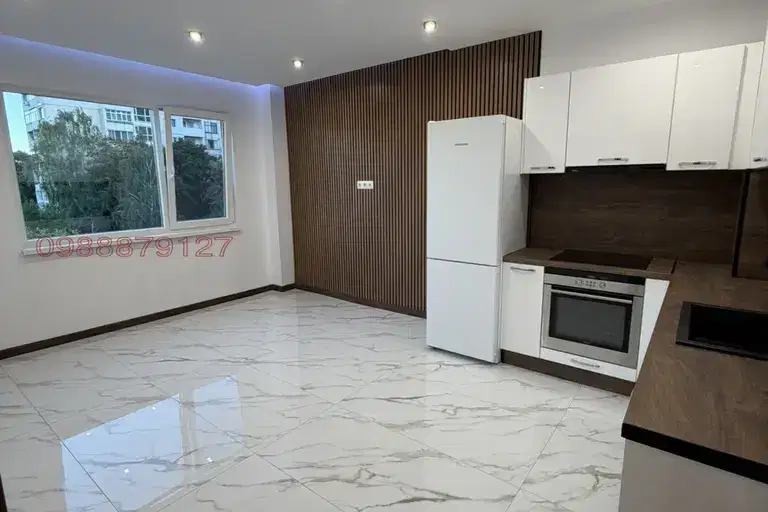 Functional 3-room apartment in Druzhba 1 with full renovation