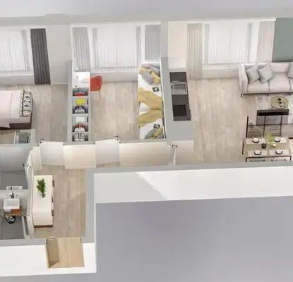 Photo 2 — 3-bedroom apartment in Sofia, Drujba 1