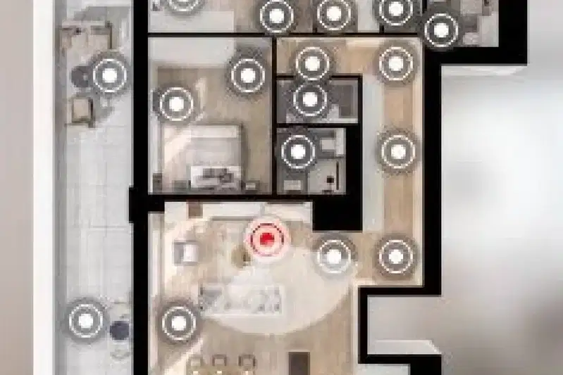 4-room apartment in Druzhba 1 with roof terraces