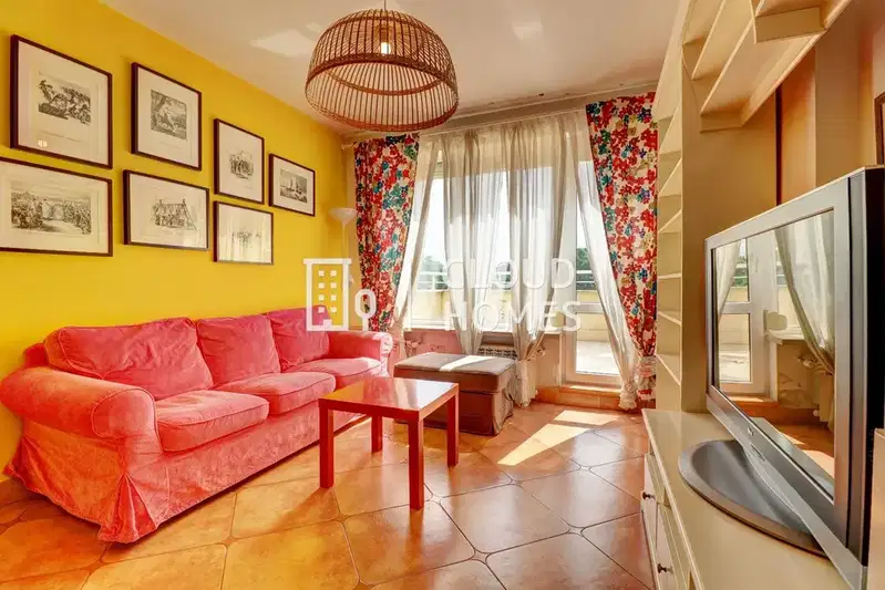 Two-room apartment with terrace near Geo Milev Park in Sofia