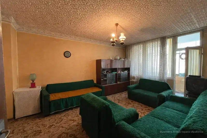 Едностаен апартамент в Хаджи Димитър с остъклена тераса
