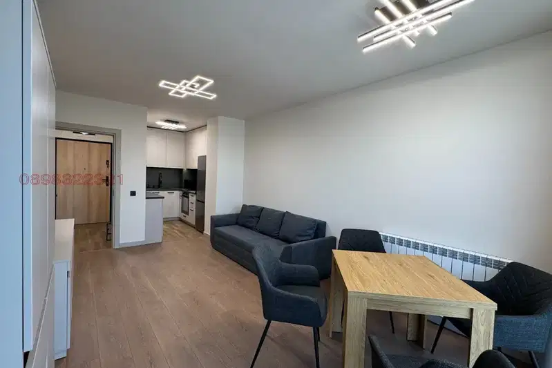 Two-room apartment with terrace and Vitosha view in Hadzhi Dimitar