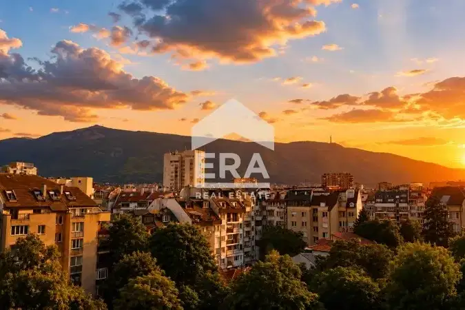 One-room apartment with panoramic view in Hipodruma, Sofia