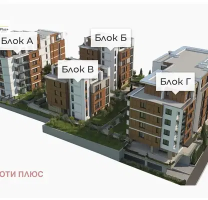 Снимка 4 — Двустаен апартамент в Княжево с тераса и южно изложение