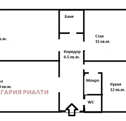 Снимка 3 — Тристаен апартамент с две тераси в Красна поляна 3, София