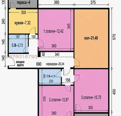 Photo 2 — 4-bedroom apartment in Sofia, Krasno Selo