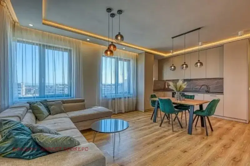 Three-room apartment with terrace in Lagera, Sofia