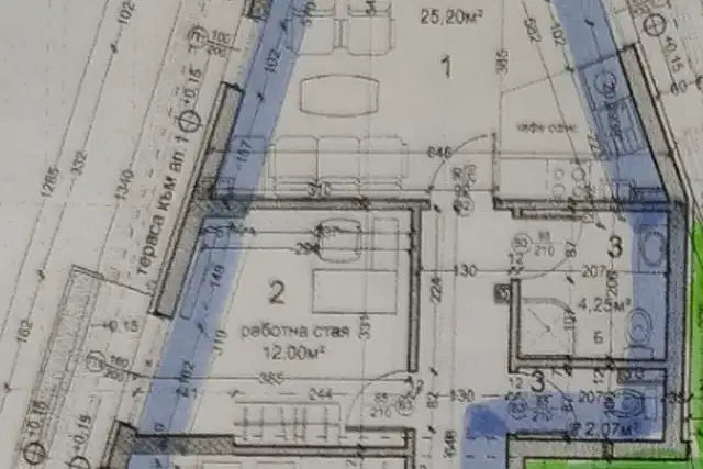 3-room apartment with parking space in Levski, Sofia