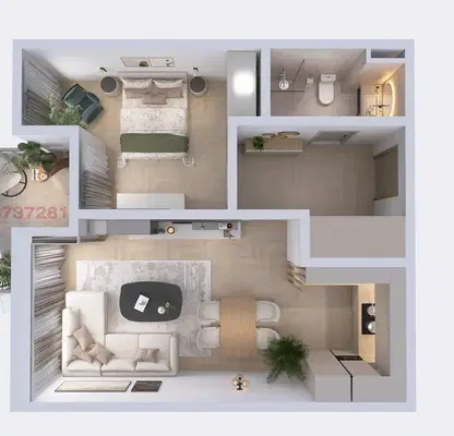 Photo 3 — 2-bedroom apartment in Sofia, Levski V