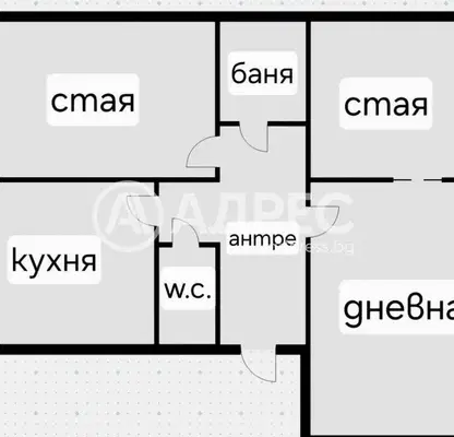 Снимка 4 — Тристаен апартамент в Лозенец с близост до метро