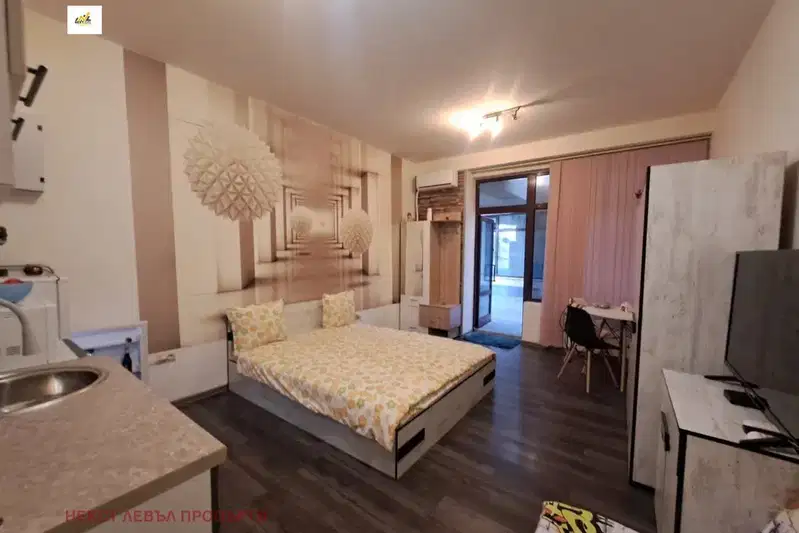 One-room apartment in Lozenets, Sofia with elevator