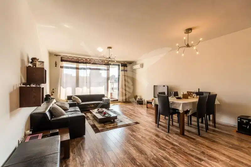 Three-room apartment with two terraces in Lozenets, Sofia