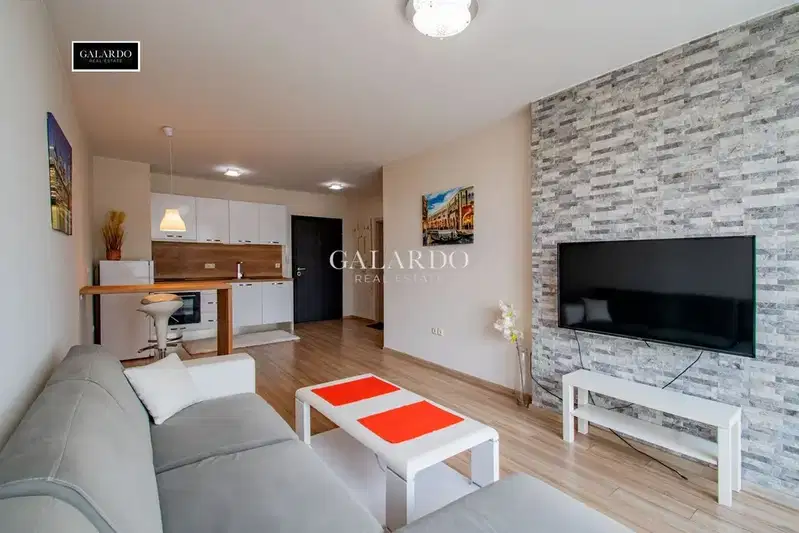 Two-room apartment in Lyulin 10 with terrace and landscaped yard