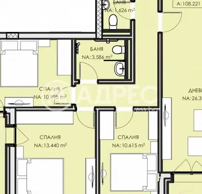 Photo 4 — 4-bedroom apartment in Sofia, Lyulin 6