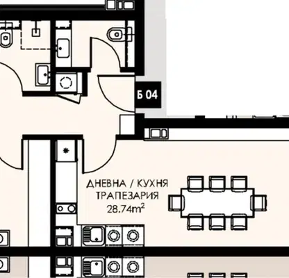 Photo 2 — 3-room apartment in Lyulin 9 with east/west aspect