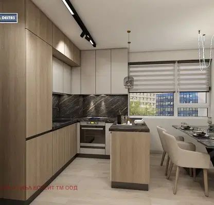 Снимка 2 — Двустаен апартамент в Малинова долина с паркомясто