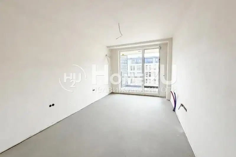 Two-room apartment in Malinova dolina with balcony and garage