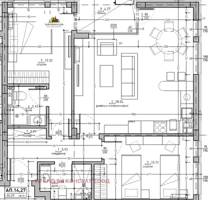 Photo 2 — Three-room apartment with terrace in Malinova Dolina, Sofia