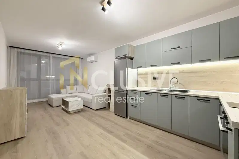 Two-room apartment in Malinova dolina with terrace and parking