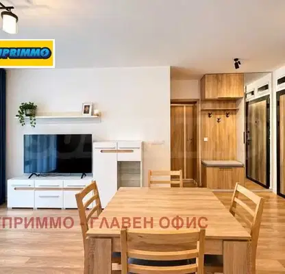 Снимка 2 — Двустаен апартамент с тераса в Малинова долина, София