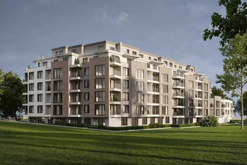 Two-room apartment in Manastirski Livadi with east aspect