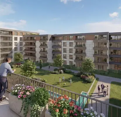 Photo 3 — Two-room apartment in Manastirski Livadi with balcony