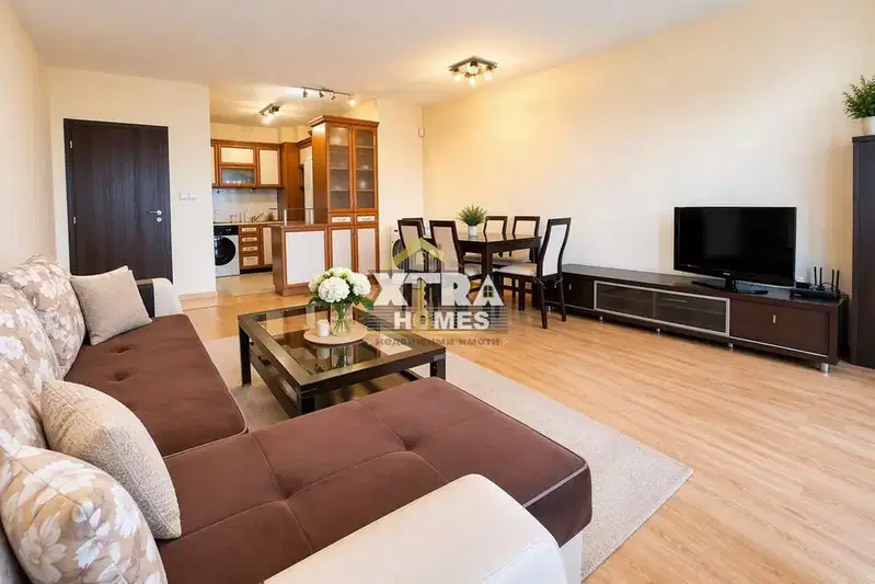 Spacious 2-room apartment in Manastirski Livadi with parking space