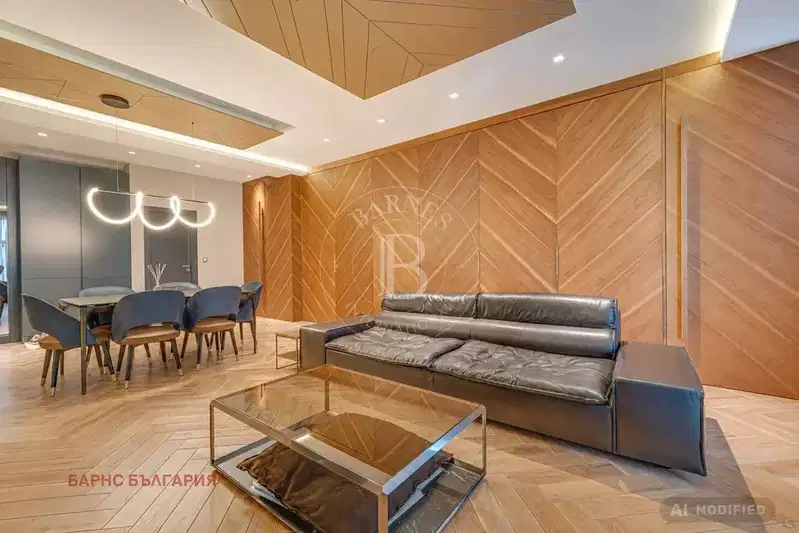 Three-room apartment in Manastirski Livadi with designer furnishings