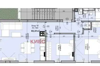 3-bedroom apartment in Sofia, Manastirski Livadi