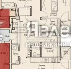 Снимка 3 — Четиристаен апартамент в Манастирски ливади с асансьор