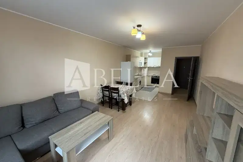 Two-room apartment in Mladost 2 with balcony and district heating