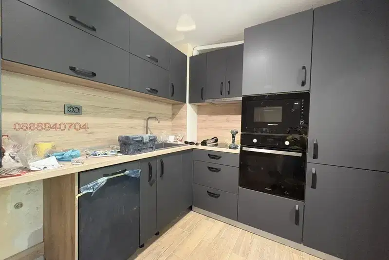 4-room apartment in Mladost 2 with two bathrooms and a walk-in closet