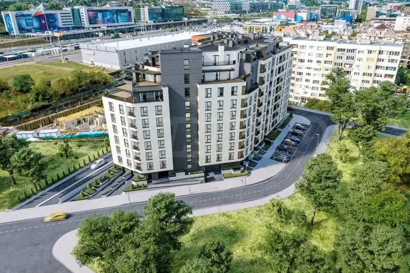 Spacious 3-room apartment in Mladost 4 with two terraces