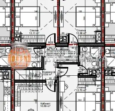 Photo 2 — 4-bedroom apartment in Sofia, Mladost 4