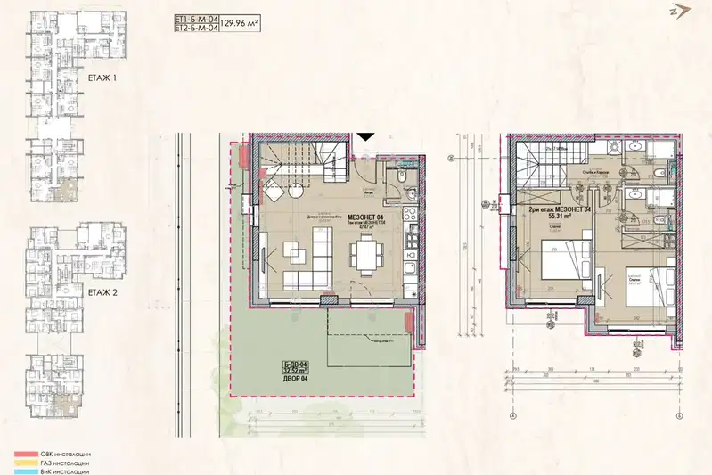Maisonette in Sofia, Mladost 4