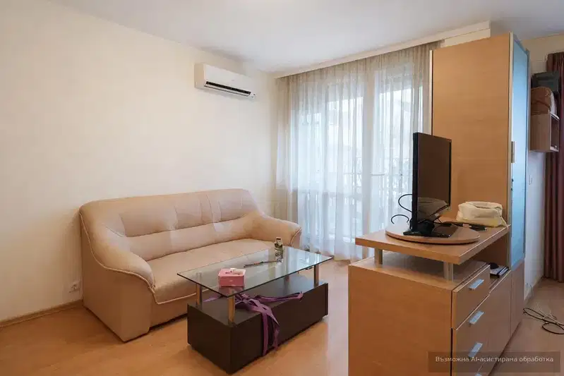 One-room apartment in Mladost 4 with south aspect
