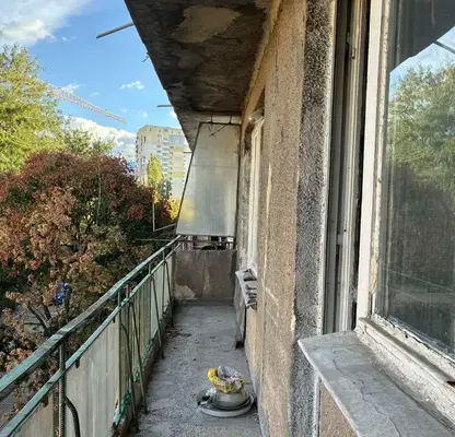 Снимка 5 — Двустаен апартамент в Надежда 2 с тераса и панелно строителство