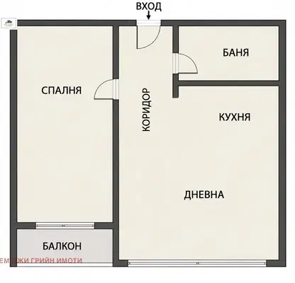 Photo 4 — Two-room apartment with terrace in Nadezhda 4, Sofia