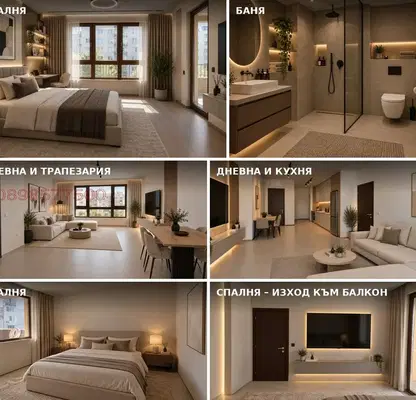 Photo 2 — Three-room apartment with terrace in Obelya, Sofia
