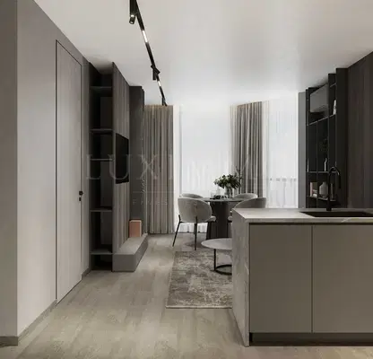 Photo 2 — Two-room apartment in Oborishte with parking space and elevator