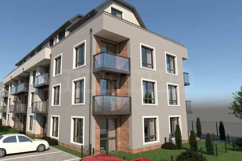 Two-room apartment 150 sq m in Orlandovtsi with large terrace