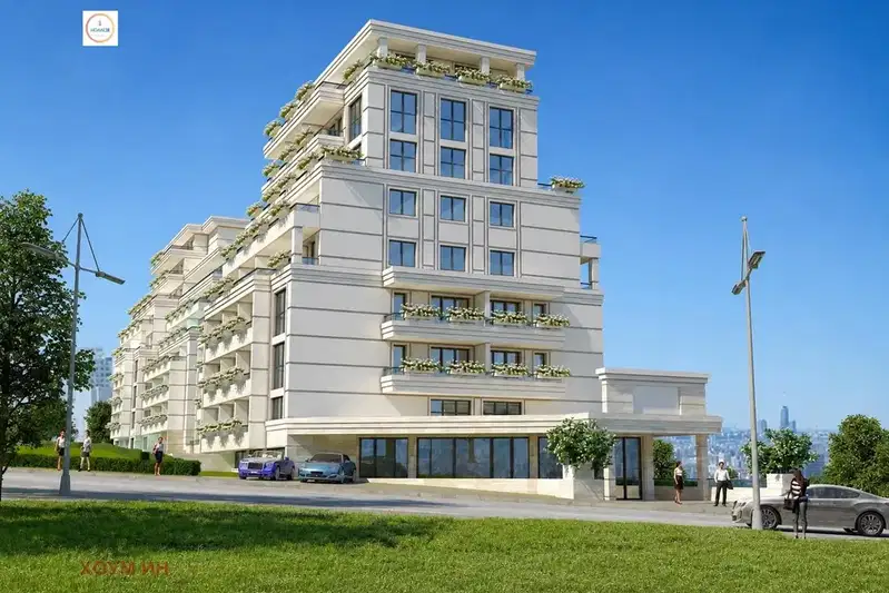 Two-room apartment with panoramic terrace in Ovcha kupel 1