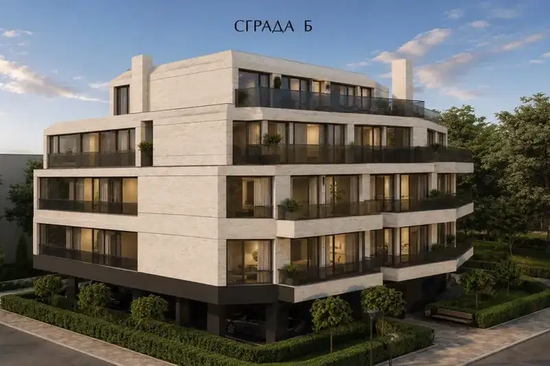Тристаен апартамент в Овча купел с два балкона