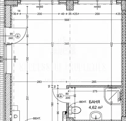 Photo 2 — Two-room apartment in Ovcha Kupel with ground floor layout