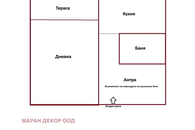 1-bedroom apartment in Sofia, Ovcha Kupel 2