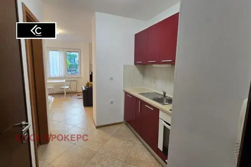 One-room apartment in Ovcha kupel with video surveillance